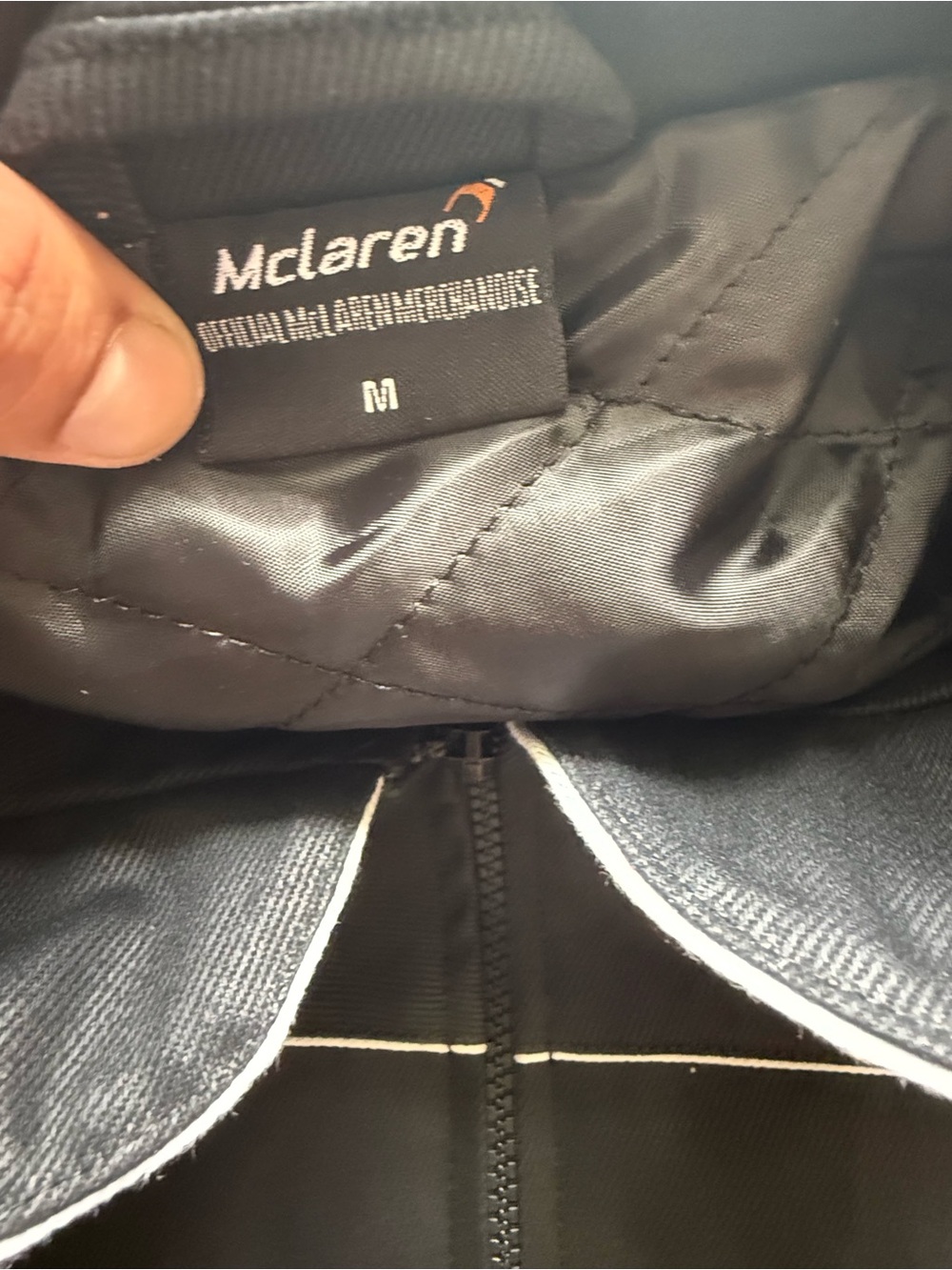 Reworked McLaren FI Black Racing Team Jacket - Picture 3 of 5